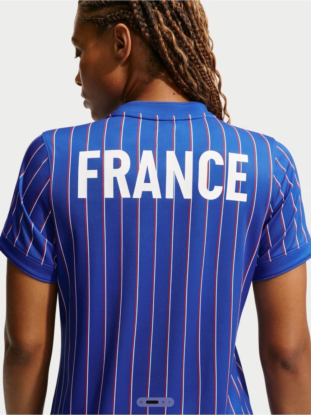 NEW Nike Jacquemus Team France Soccer Jersey Golf Shirt Top Women's MEDIUM